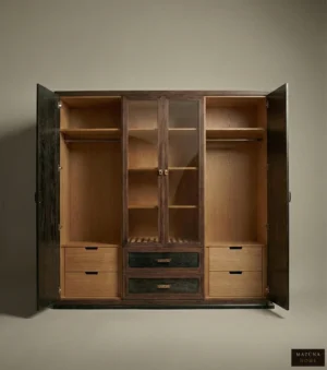 Tokyo Sectional 6 Door Wardrobe (240 × 240 cm) - Image 2