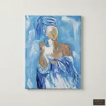 Waiting in Blue - BLUE GAZE BY MARIAM By Maryam Al-Minyawi
