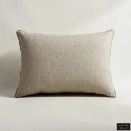 Sand Beige Linen Cushion