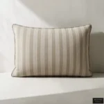 TAUPE STRIPE CUSHION