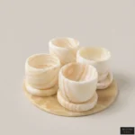 طقم إسبريسو الصحراء - 4 أكواب