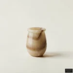 MOCHA ALABASTER VASE