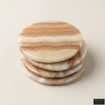SUNSET ALABASTER COASTERS