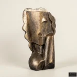 CUBIST FACE SCULPTURE