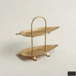Gold Leaf Tier Stand