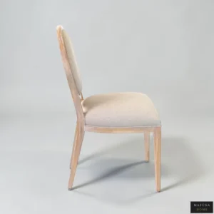 MOROCCAN ROUND BEECHWOOD CHAIR - Image 3