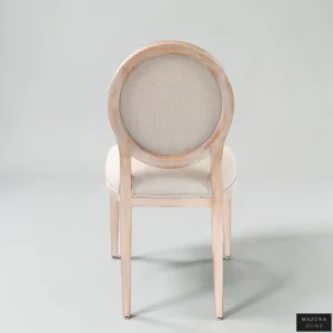 MOROCCAN ROUND BEECHWOOD CHAIR - Image 4