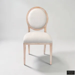 MOROCCAN ROUND BEECHWOOD CHAIR