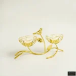 GOLD BIRD TEALIGHT HOLDER