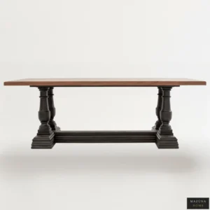 STOCKHOLM 6-SEATER DINING TABLE - Image 4