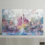 Spring Time Diptych By Tahani Ali