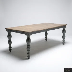 VERSAILLES MANDALA DINING TABLE (6-SEATER) - Image 3