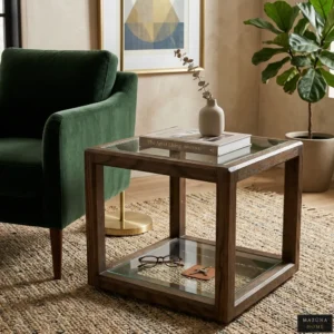 VALORE SIDE TABLE OAK WOOD EDITION - Image 4