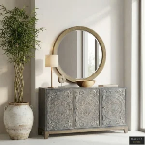 VERSAILLES ENTRY CONSOLE AND MIRROR