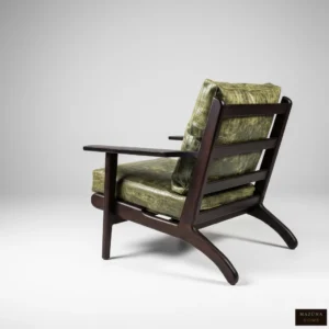 AL WAHA LIVING ROOM GENUINE LEATHER CHAIR - Image 2