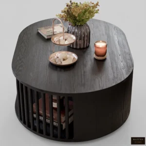 AL WAHA LIVING ROOM DOUBLE-TIER COFFEE TABLE - Image 3