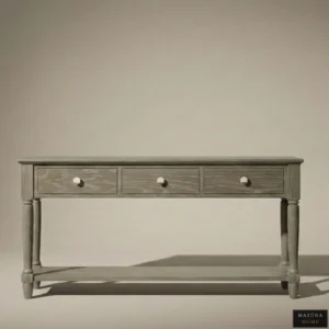 GEORGIAN OAK CONSOLE - Image 4