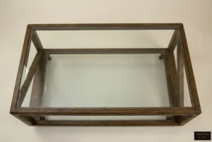 Valore Architectural Salon Coffee Table Oak Wood Edition - Image 2