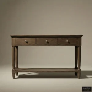GEORGIAN OAK CONSOLE - Image 6