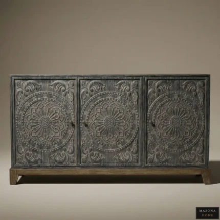 VERSAILLES 3 DOOR CONSOLE AND SIDEBOARD