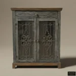 VERSAILLES STAINED GLASS CONSOLE