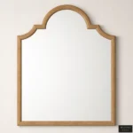 DAISY OAK MIRROR
