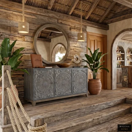 VERSAILLES HOTEL ENTRY SIDEBOARD